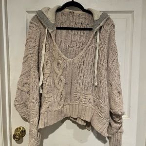 Free people sweater.